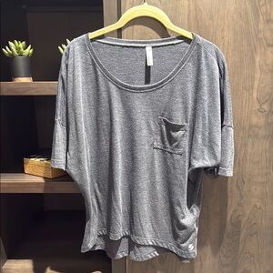 Soffe Gray Boxy Short Sleeve T-Shirt